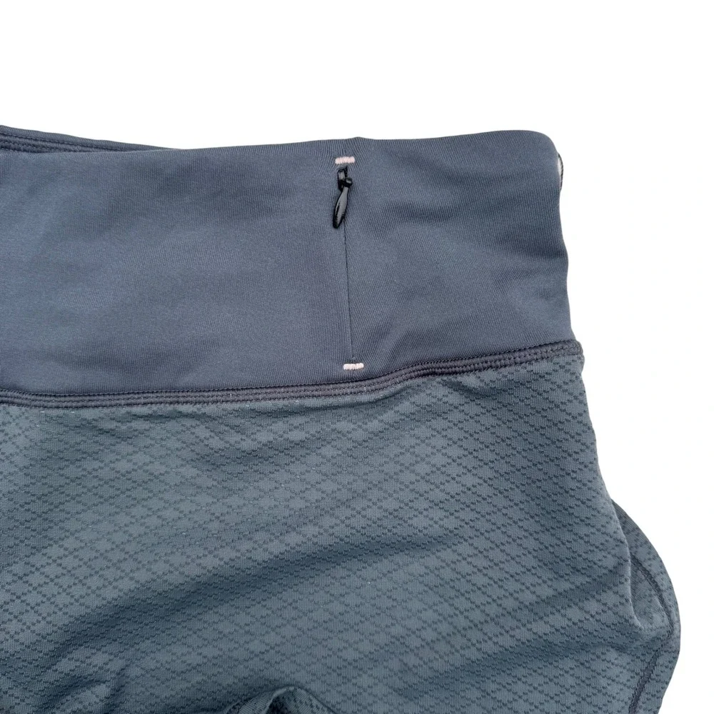 NWT Calia Carrie Underwood 2-in-1 Mesh Shorts Women Medium Gray Mint Havana Boho - Picture 10 of 11